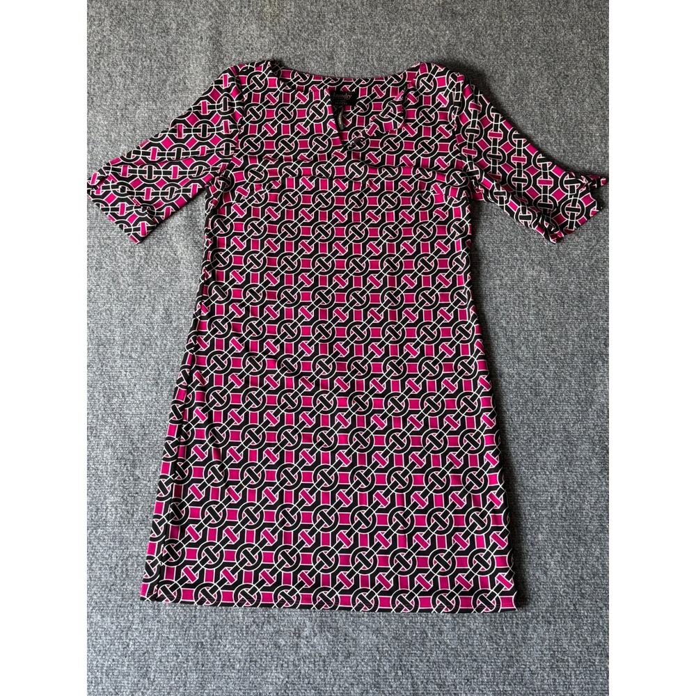 Laundry by Design Los Angeles Pink Geometric Dress Petites Career Party
